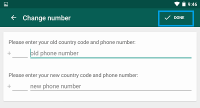 تغيير شماره در واتس اپ اندرويد,تغيير شماره در واتس اپ 
